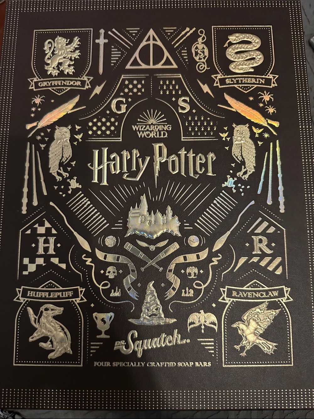 Warner Bros. Gold Foil Wizarding World Decorative Poster - Warner Bros.